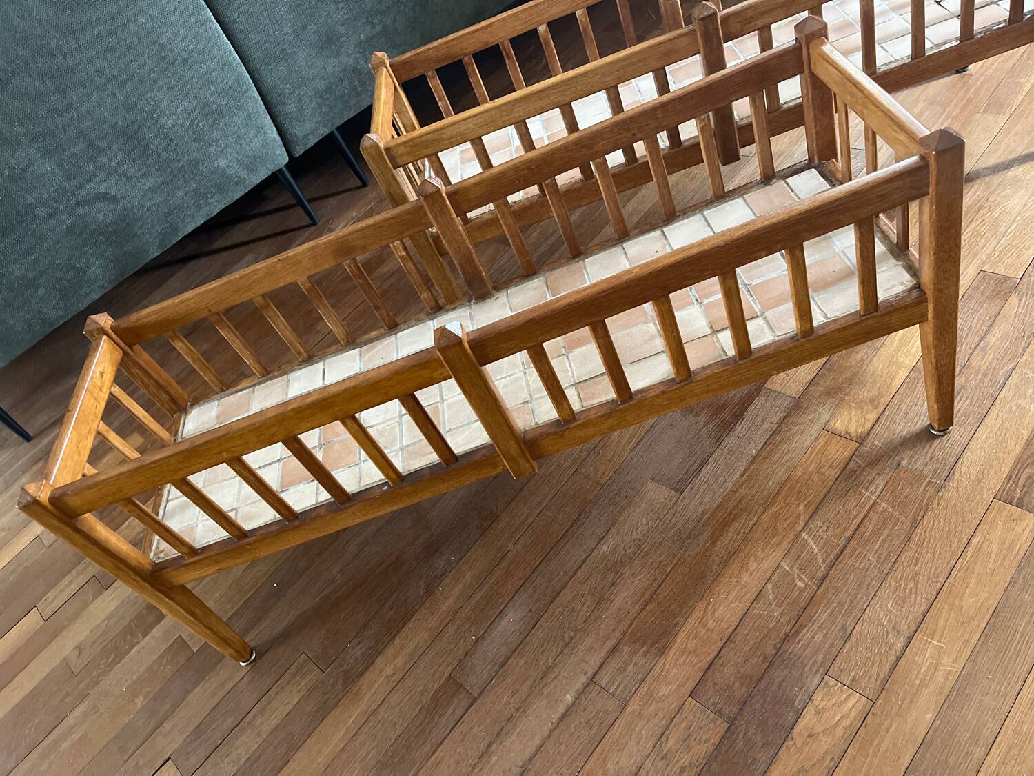 2 vintage planters from the 1960s