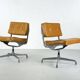 Magnificent pair of "Intermediate" office chairs by Charles & Ray Eames for Herman Miller – 1960s