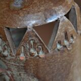 Stoneware photophore "the Cyclades" 1970s