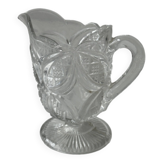 Crystal milk jug