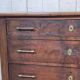 Commode en noyer fin XIXème