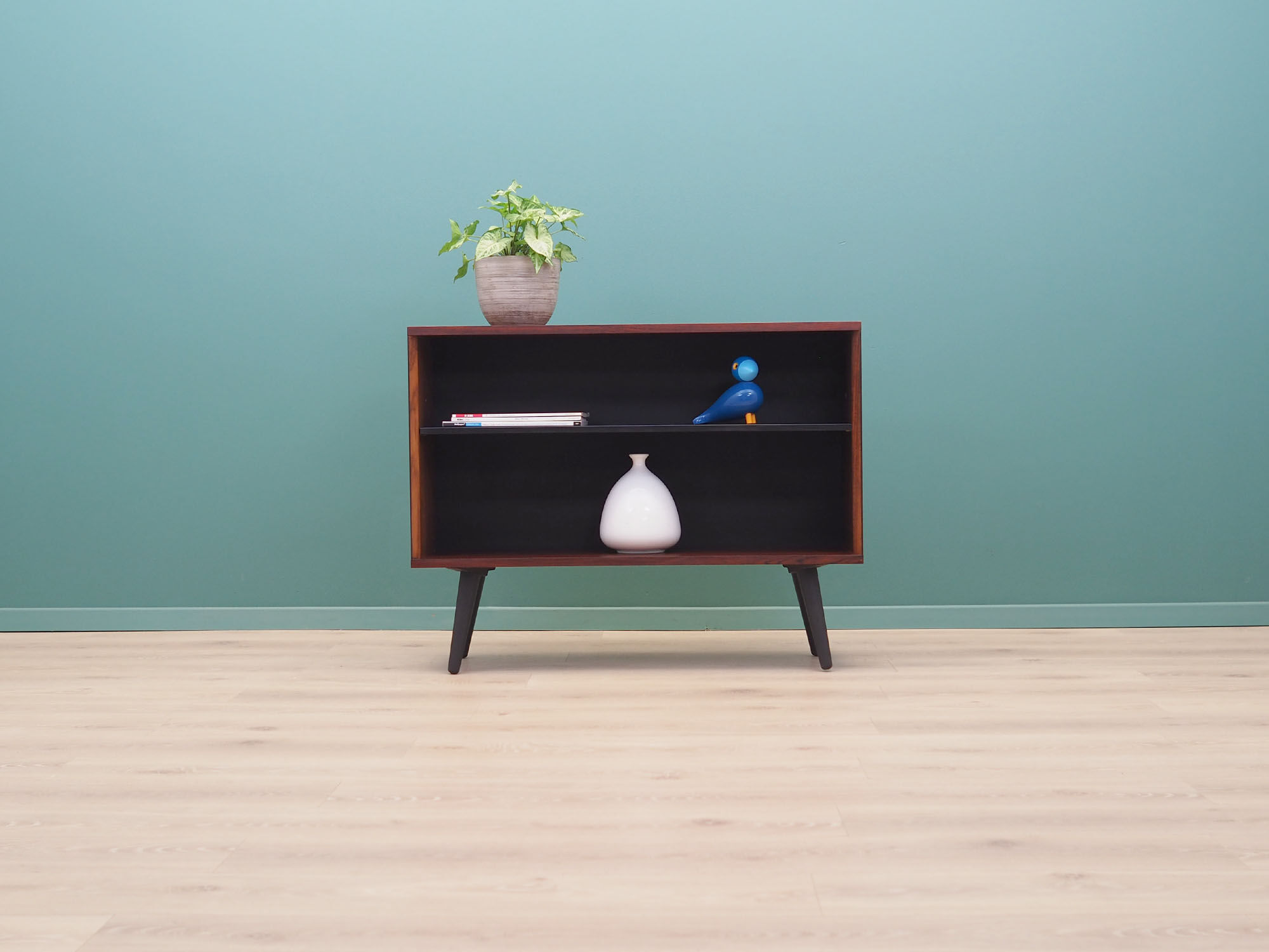 Bibliothèque en palissandre, design danois, années 60, fabriquée au Danemark