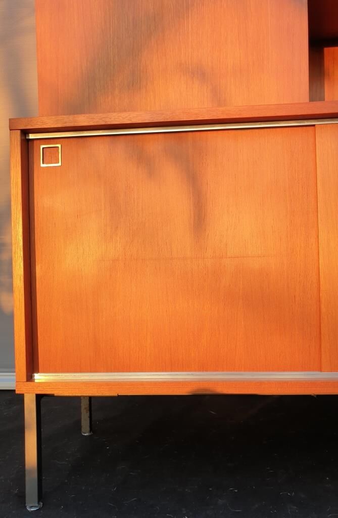 Modular teak furniture 1960 Arnaud design Louis Paolozzi