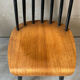 3 vintage Fanett chairs, Tapiovaara model, Stol Kamnik edition