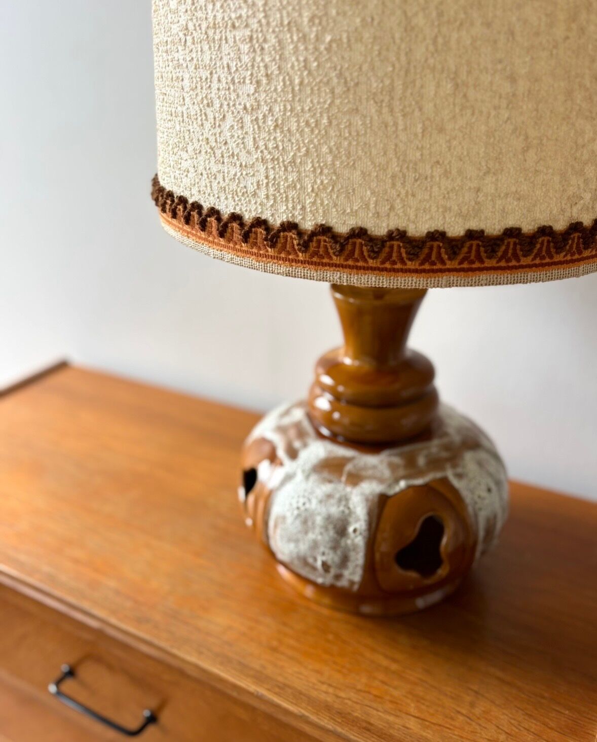 1970s ceramic table lamp