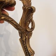 Pair of wall sconces Louis XV style