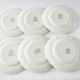 6 English plates country décor