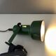 ELBE 4485 Deco Domo clamp lamp green, 80's