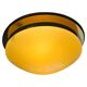 Rare Midcentury Flush Mount in Bauhaus style, Germany, 1970s