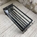 Italian 80s coffee table in marble and glass