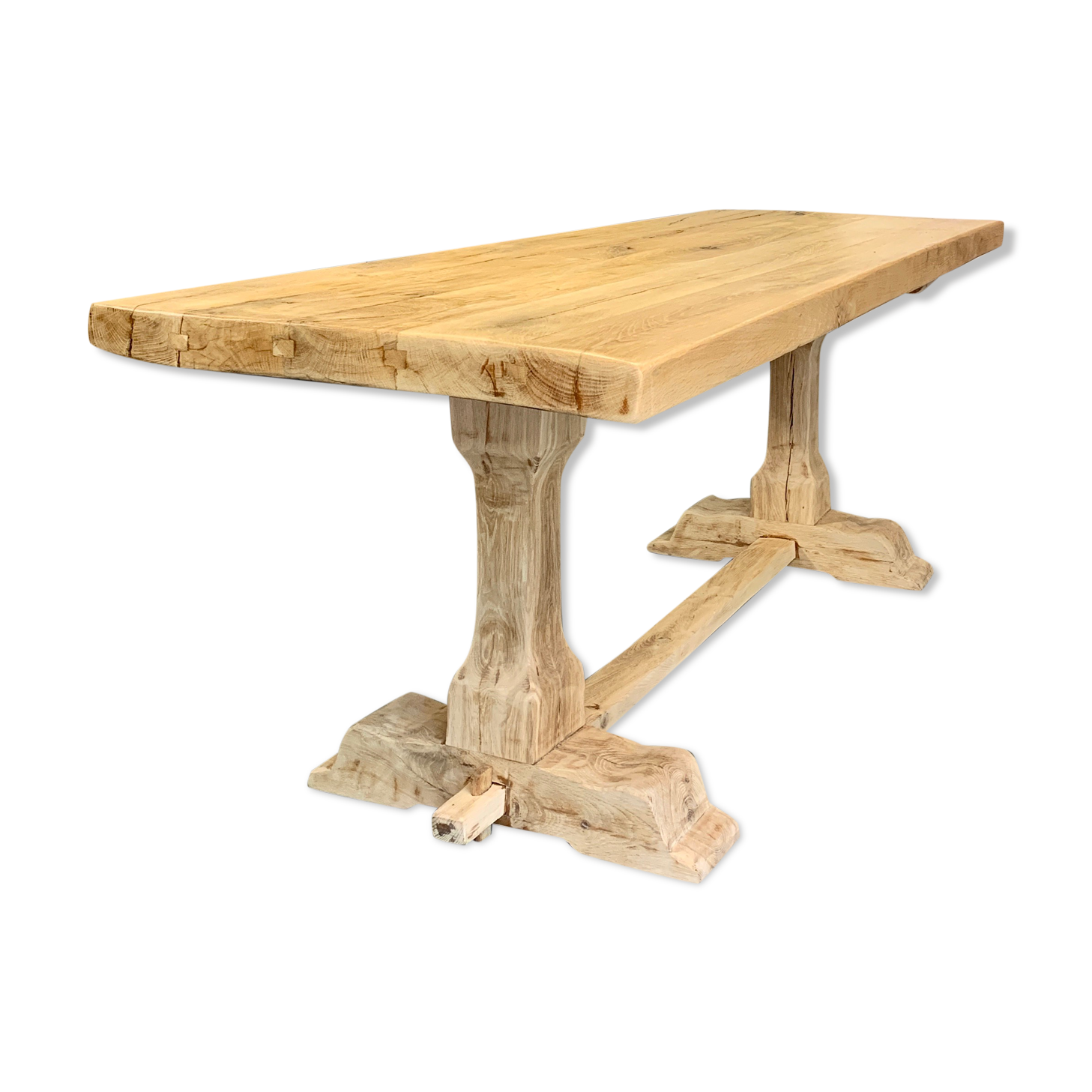 Farm table foot oak monastery 1930