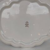 Large ceramic platter from Gien, Renaissance model, 20th century.
