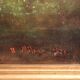 19th century Italian signed bucolic landscape painting