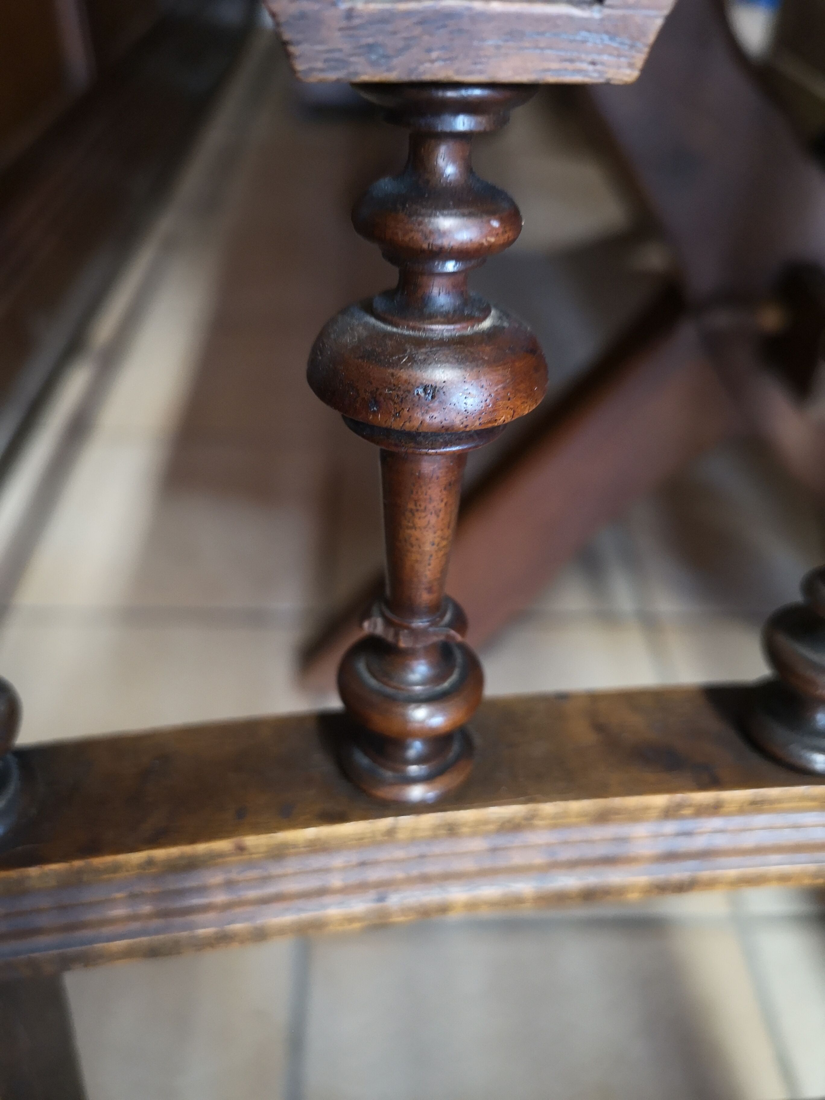 Lot of 6 chairs Henri II