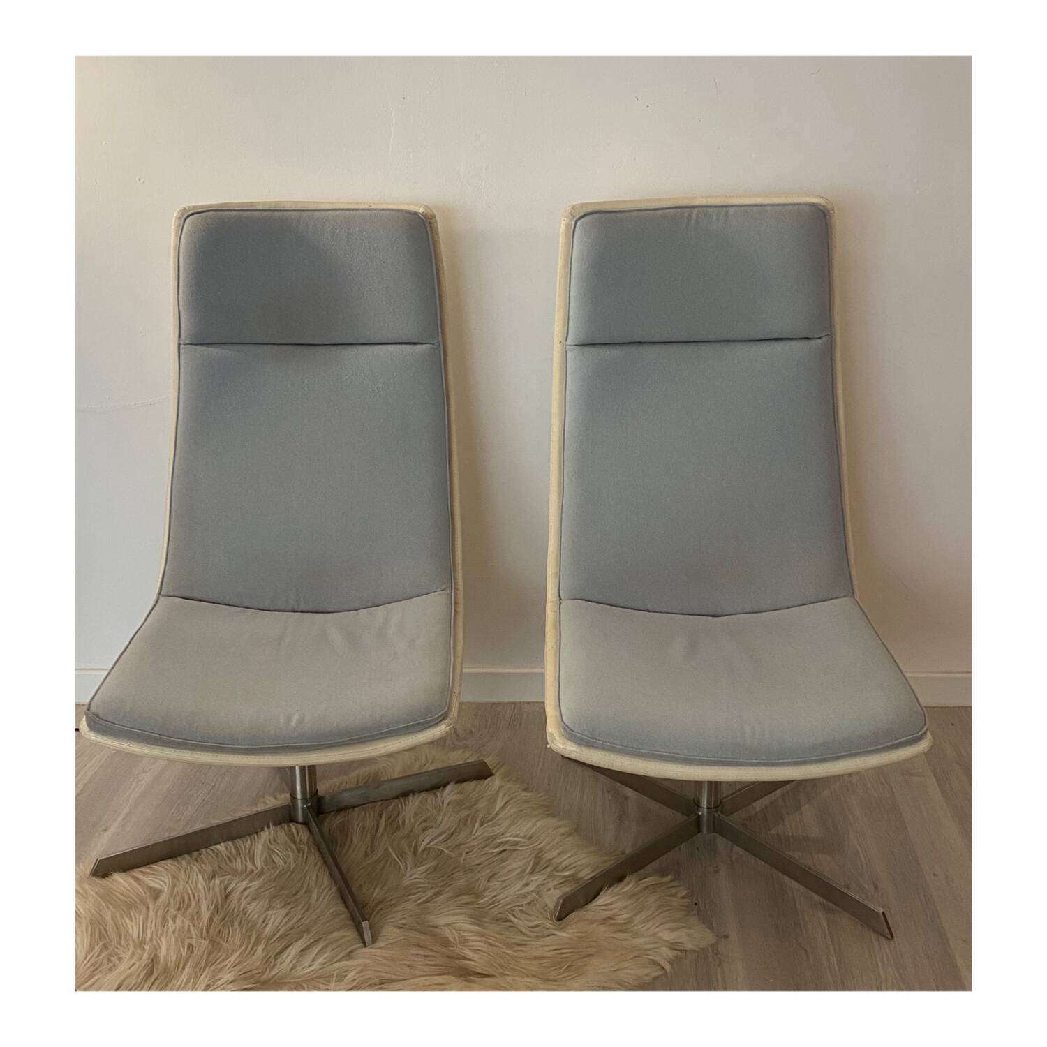 Pair of armchairs