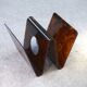 Design magazine rack in resin published by Alpac France 1970
