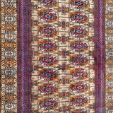 Tapis vintage Turkmen boukhara 98x162 cm