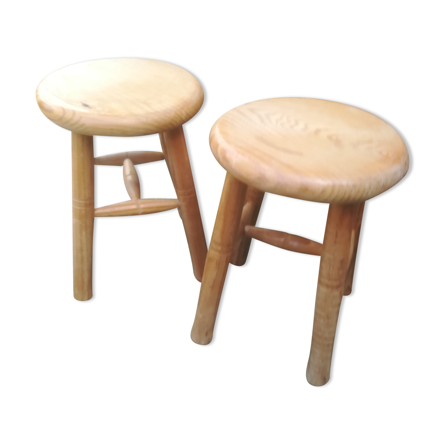 Pair of milking stools