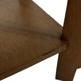 Art Deco plant table side table Oak 1950s