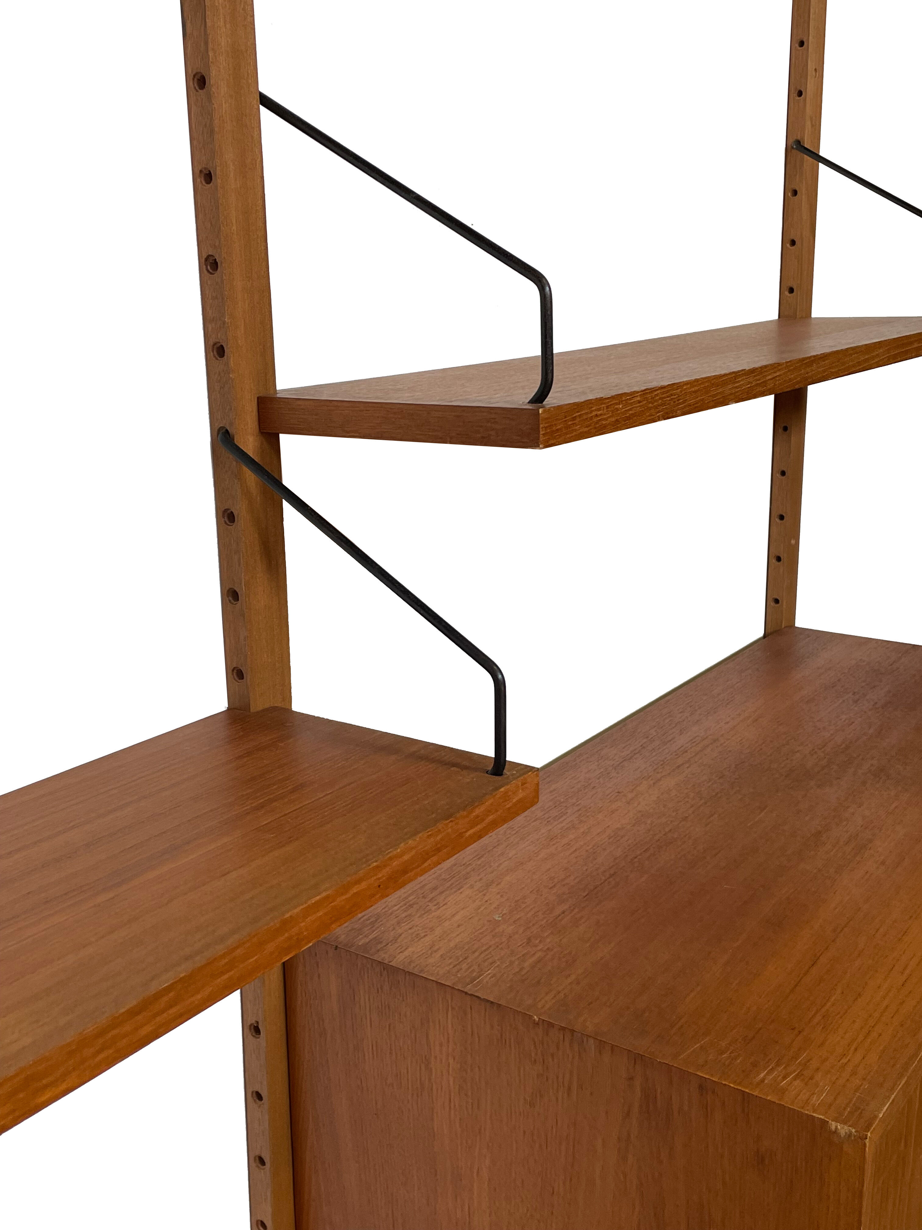 Vintage Poul Cadovius Royal System wall system wall unit