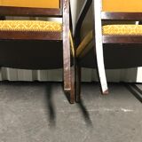 Pair of sticks Empire armchair