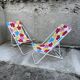 Paire de transats « Lafuma »motif POP