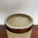 Midcentury design plastic and chrome table lamp by Aka, Germany, 1960s