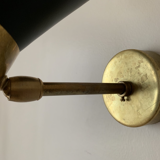 Pair of black Italian diabolo appliques