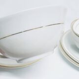 Charles Ahrenfeldt for Limoges art deco teacups