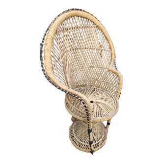 Fauteuil enfant style Emmanuelle vintage