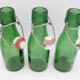 Suite of 3 small bottles