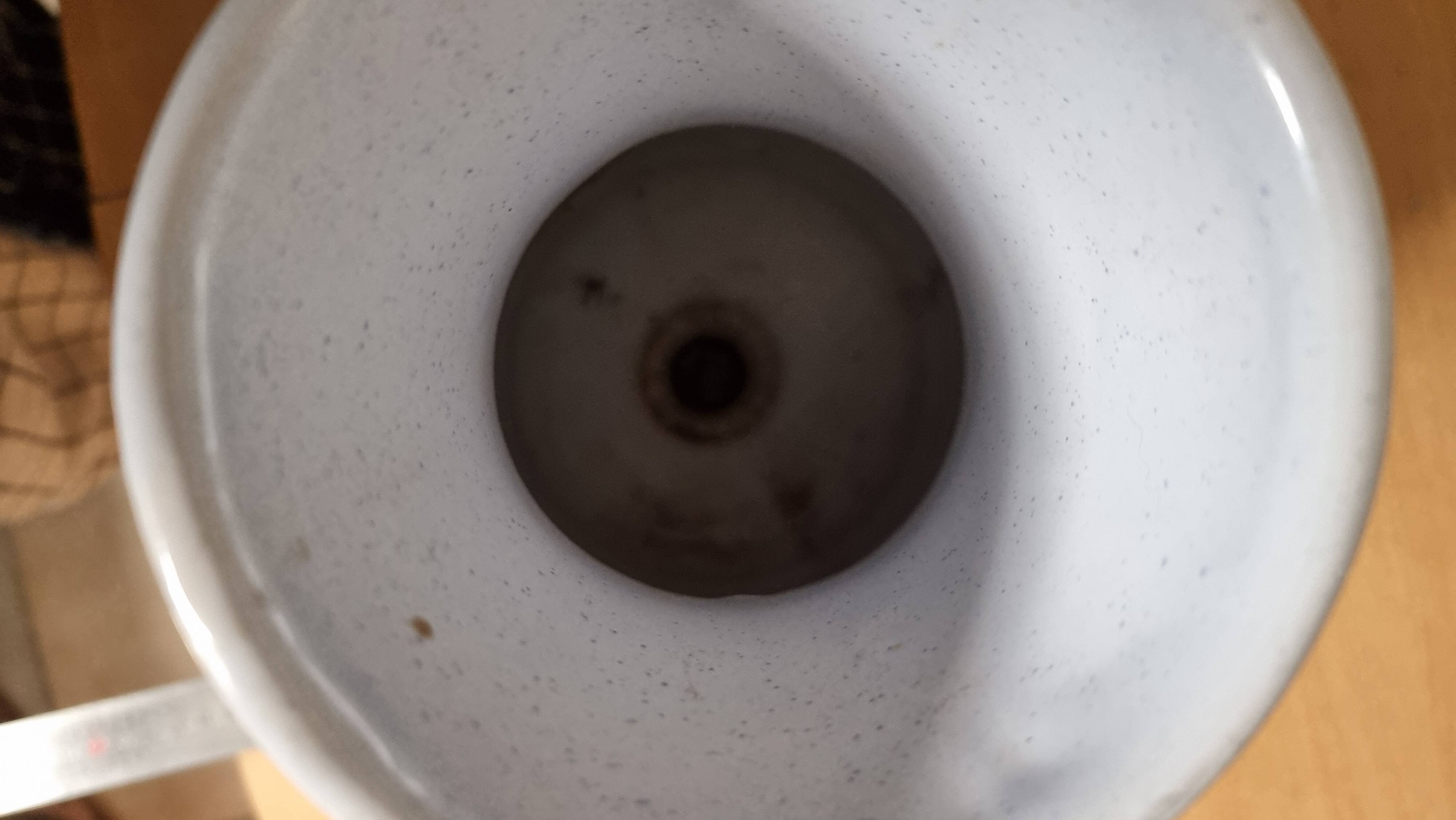 Handmade Old Rouen vase