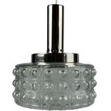 60s 70s VEB hanging lamp ceiling lamp bubble chrome glass space age design
