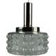 60s 70s VEB hanging lamp ceiling lamp bubble chrome glass space age design