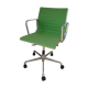 Charles Ray Eames EA 117 Office Chair Armchair in Green and Chrome Vitra
