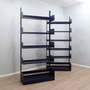 Bibliothèques modulaires en métal Congresso LIPS VAGO des années 1970, ensemble de 2