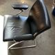 Walter Knoll Dining Chair - armchair / Leather and chrome chair