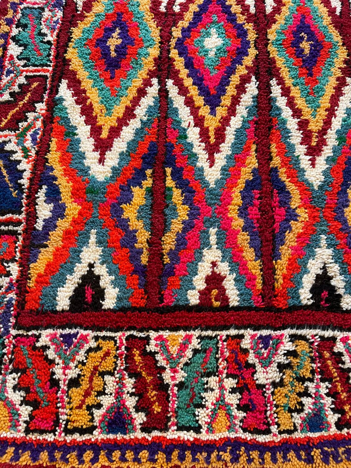 Vintage Berber rug