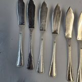 Silver-plated fish service from the mid-20th century