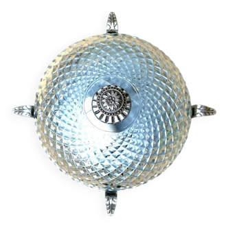 Glass Round Flush Mount wall or ceiling