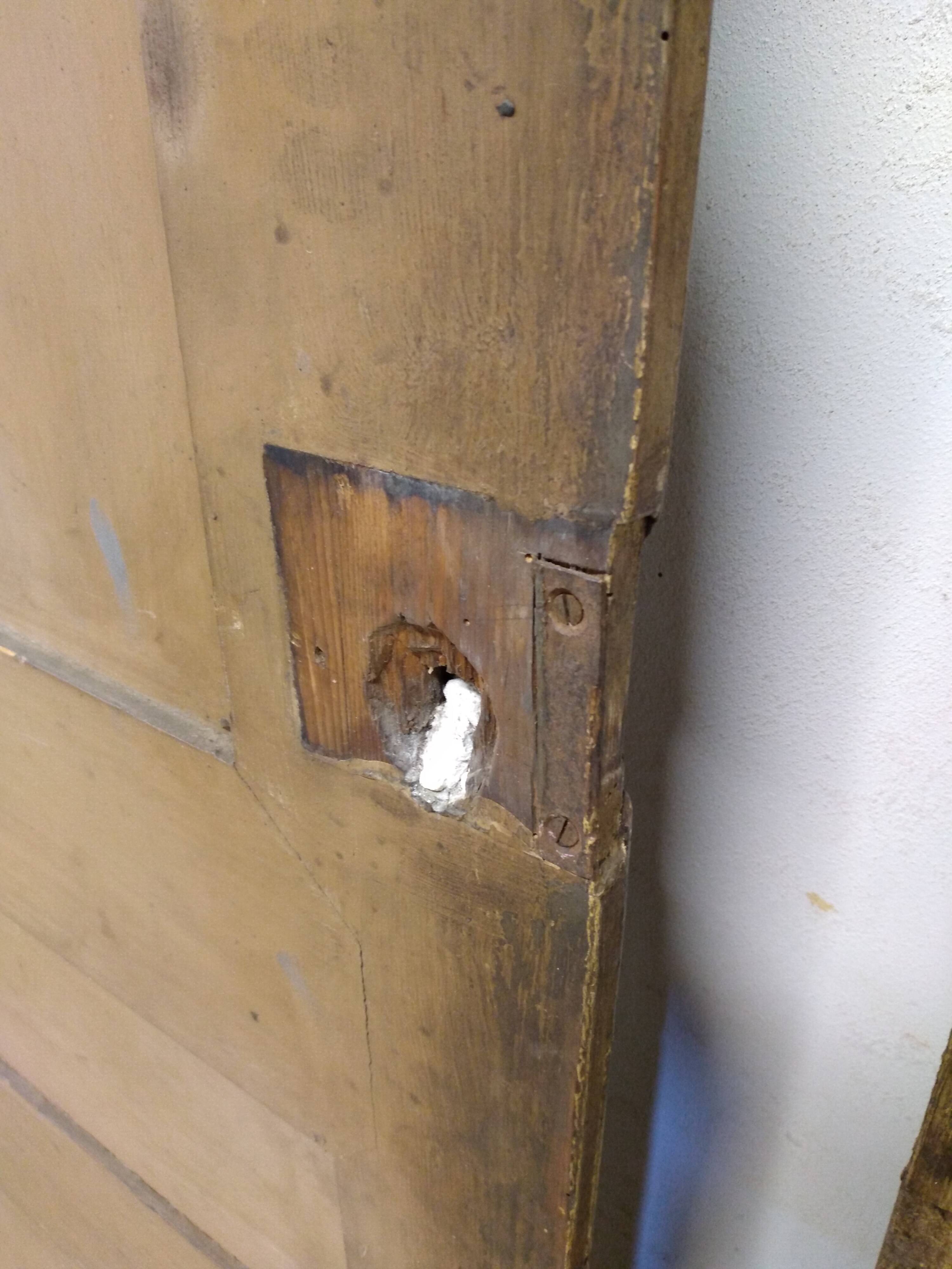 Antique closet doors