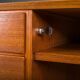 Mid-century modern teak executive desk, Germany, 1960s
