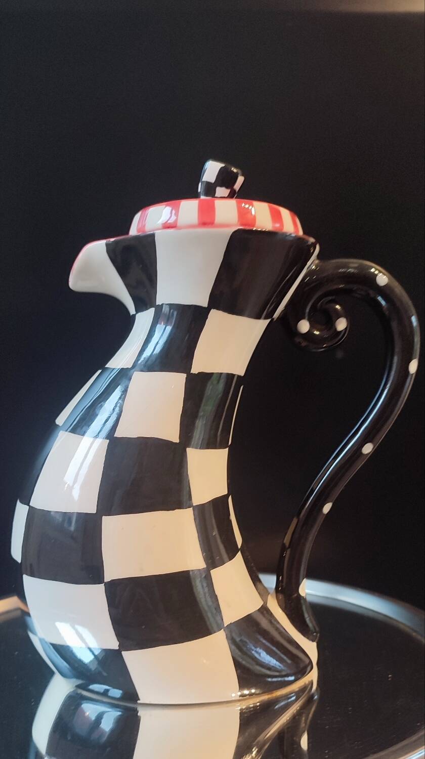 Jameson & Taylor teapot. Rare "cartoon" workshop piece