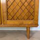 Wood and rattan wardrobe 60'