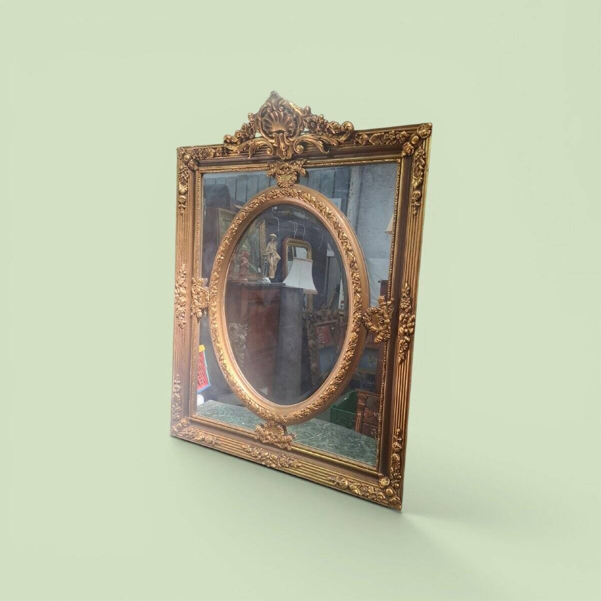 Louis XV style mirror