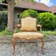Fauteuil En Noyer D’époque Louis XV XVIII Eme Siècle