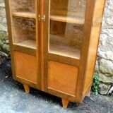 Vintage wood library