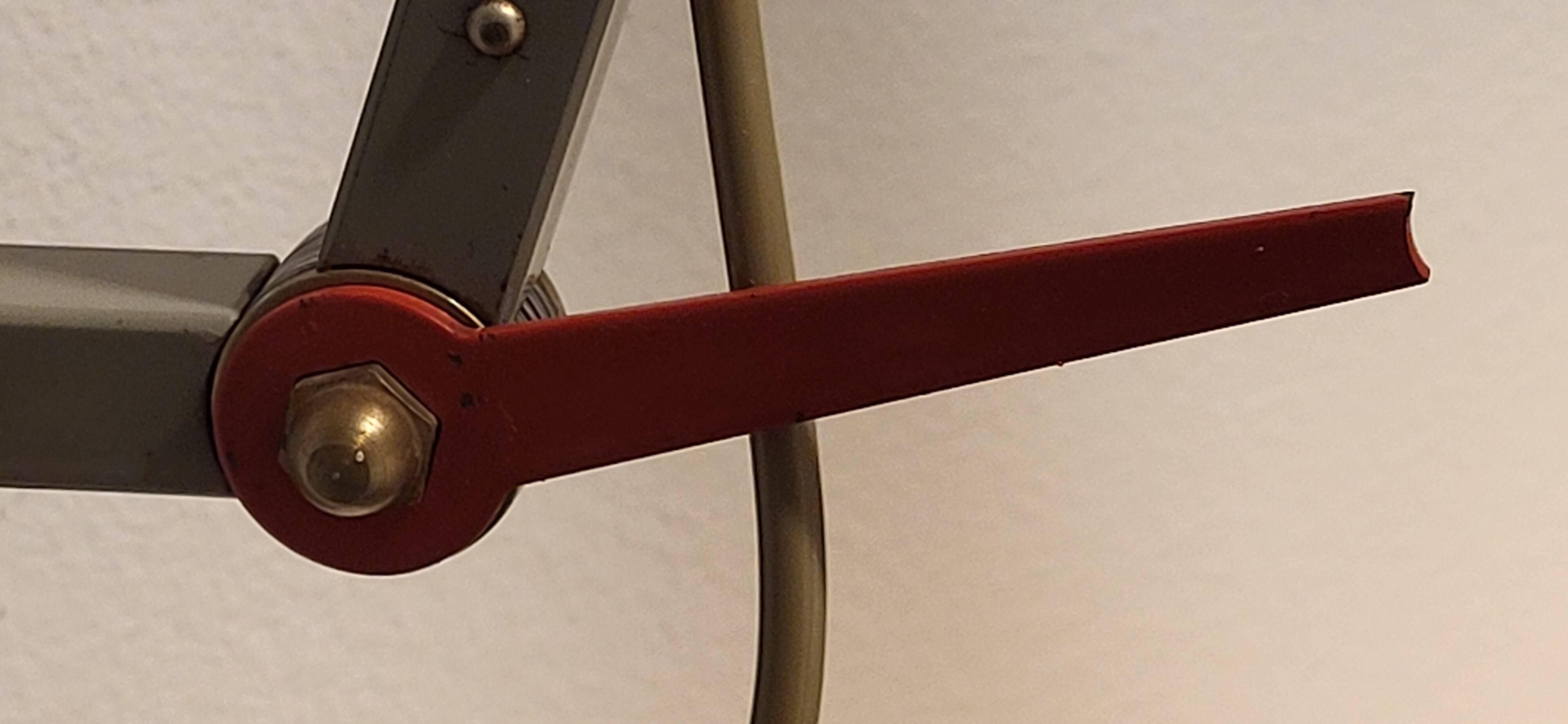 Wim Rietveld for Gispen 4050 'Panama ' lamp in Black, 1955