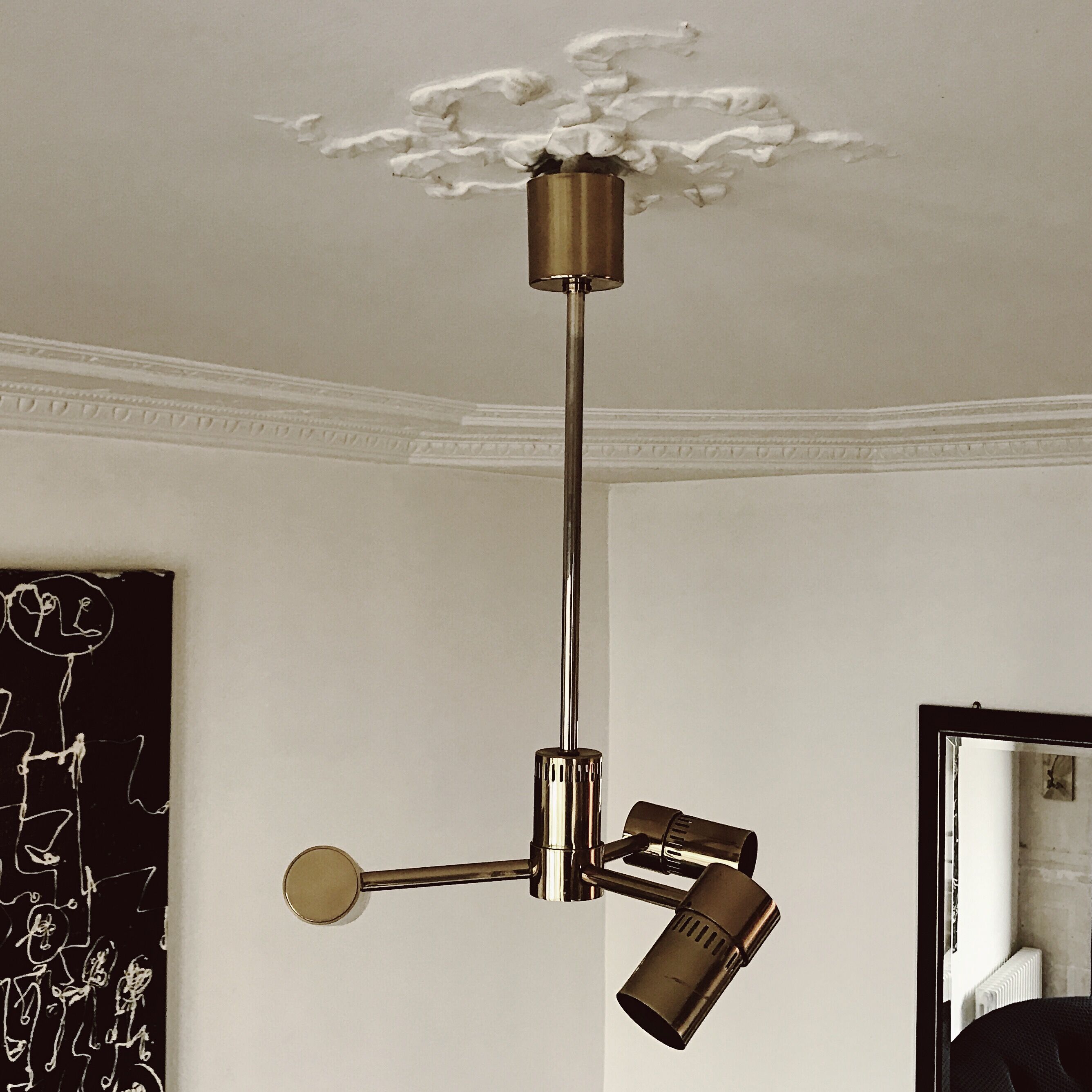 1970 Italian chandelier