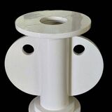 Rare white ceramic vase designed by Nathalie Du Pasquier for Alessio Sarri in 1989